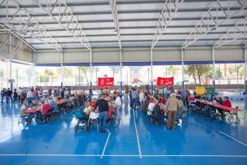 El PSOE de Telde, en el Día de la Rosa (Foto TA y Acfi Press)